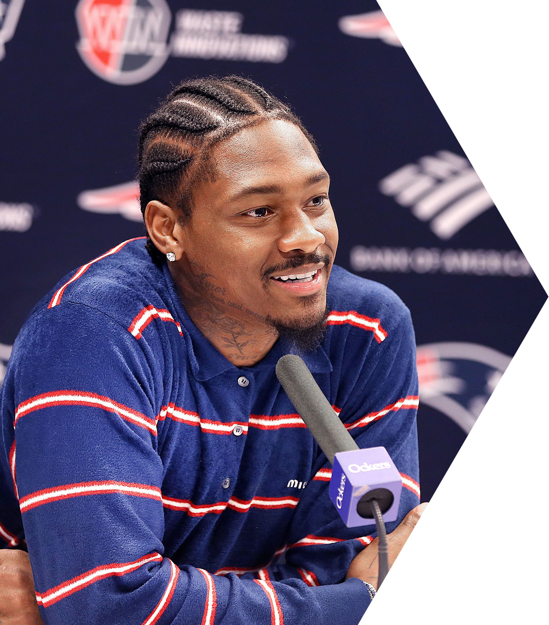 Stefon Diggs speaking on teamwork, resilience, and performing under pressure in the NFL