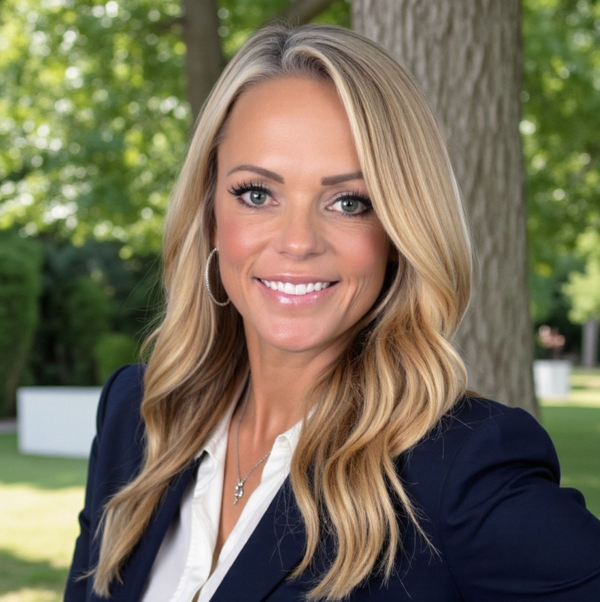 Jennie Finch speaking on women’s empowerment, confidence, and success in athletics
