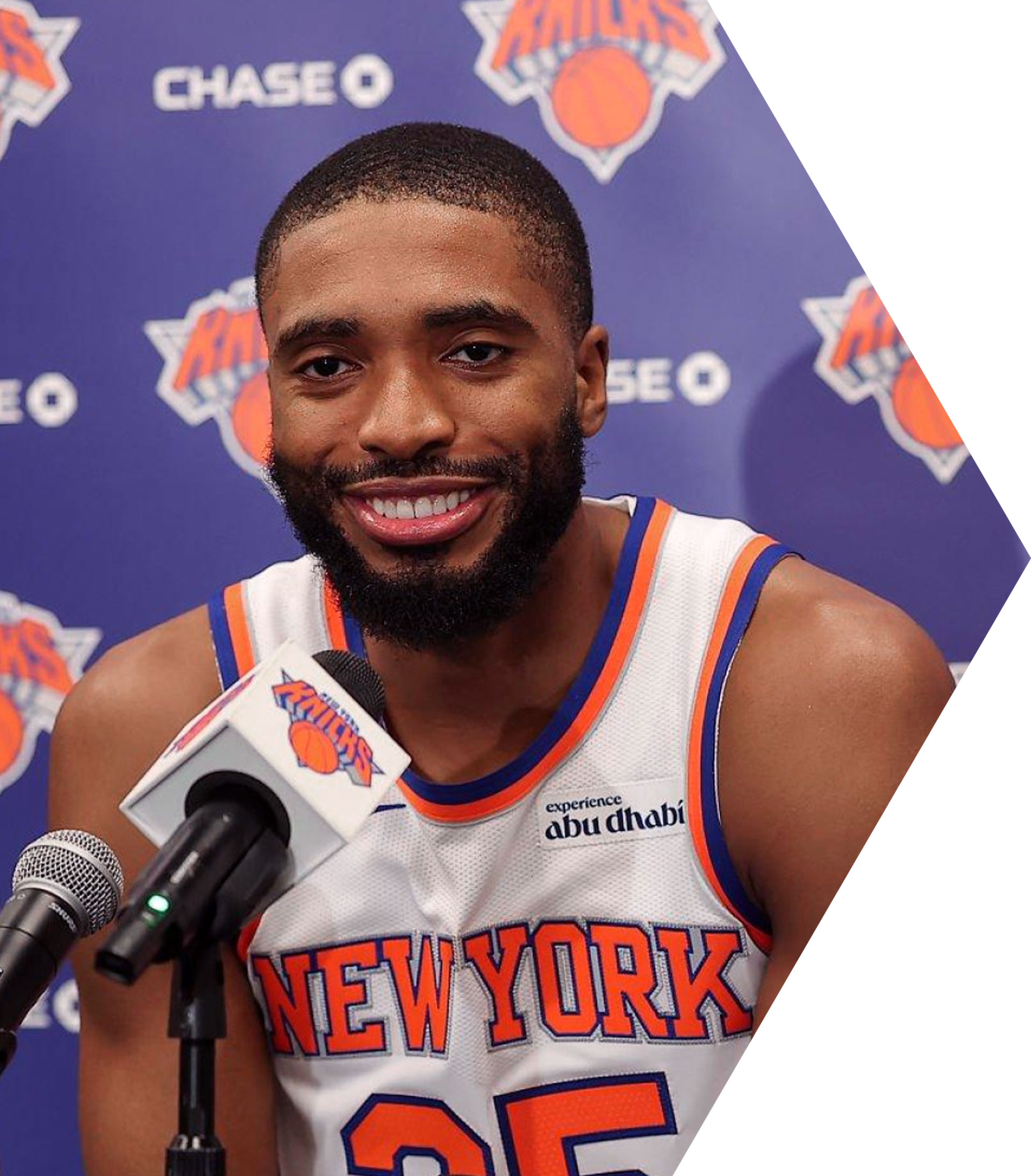 NBA player Mikal Bridges delivering keynote on leadership, teamwork, and achieving success