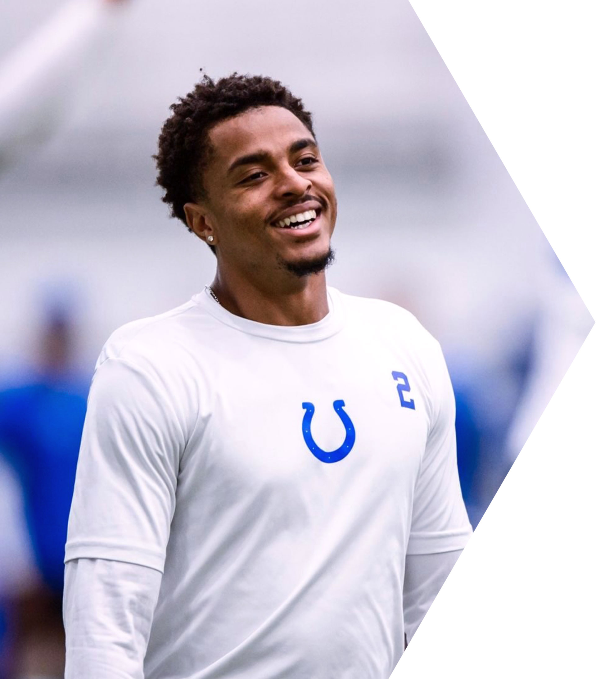 NFL wide receiver Josh Downs speaking on leadership, preparation, and high performance