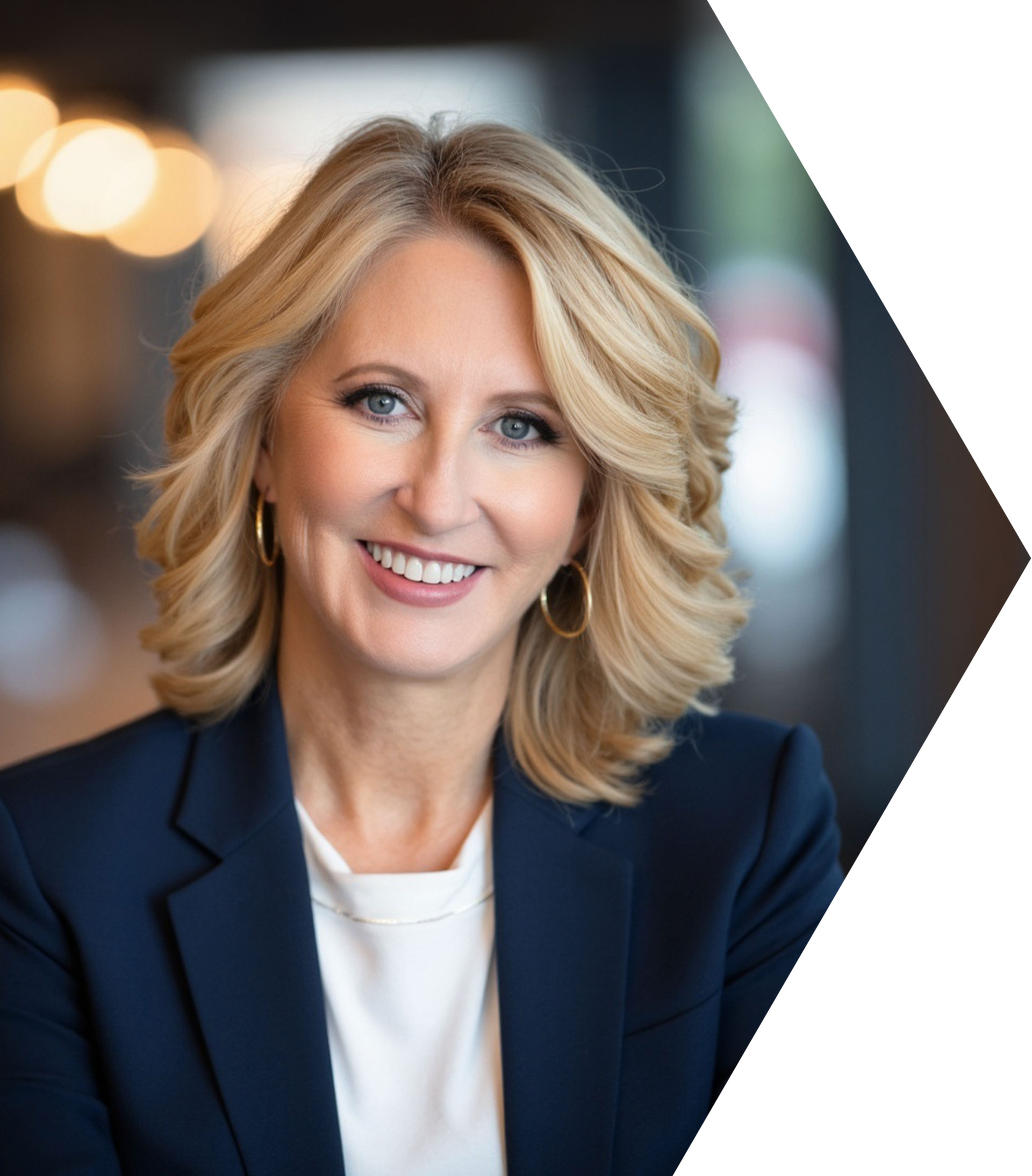 Sports executive Michelle McKenna speaking on leadership, innovation, and business strategy